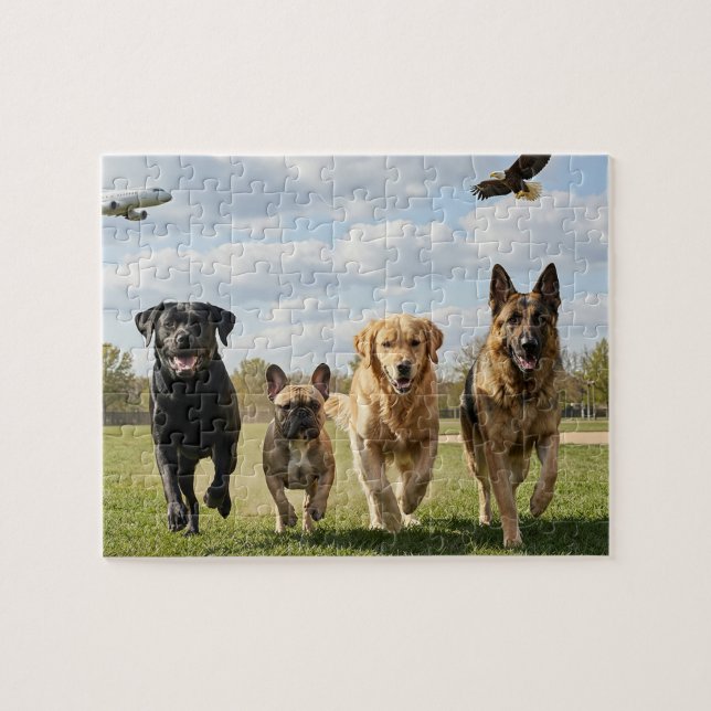 Puzzle Amantes de los Perros (Horizontal)