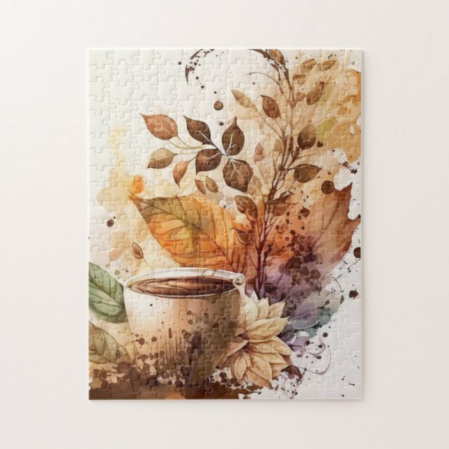 Puzzle Amantes del café Guay (Vertical)