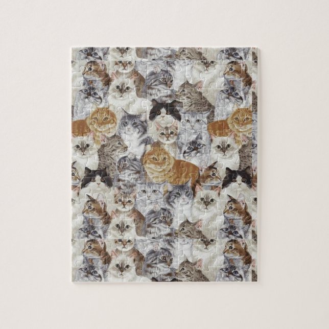 Puzzle Amantes del gato (Vertical)
