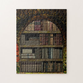 Puzzle Amantes del libro Old Book Library