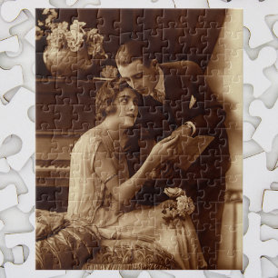 Puzzle Amantes románticos, amantes del amor y el romance