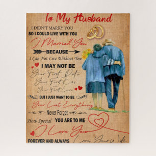 Puzzle Amar al marido Carta A Mi Esposo Te Amo
