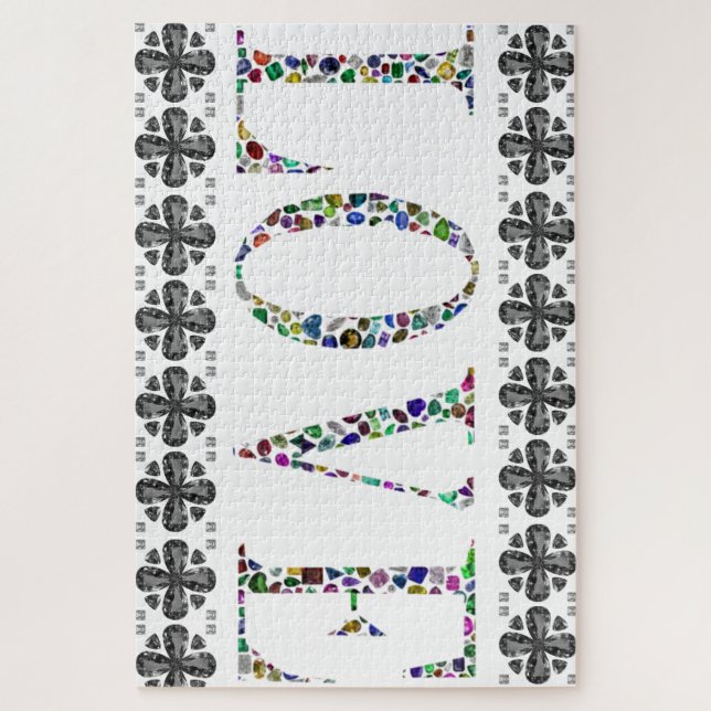 Puzzle Amar todas las piedras angulares Todos los colores (Vertical)