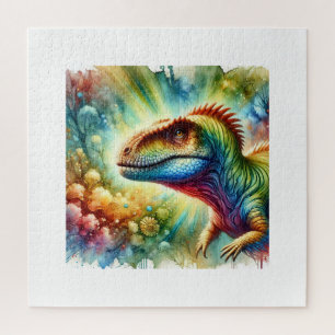 Puzzle Amargasaurus 300724AREF142 - Watercolor