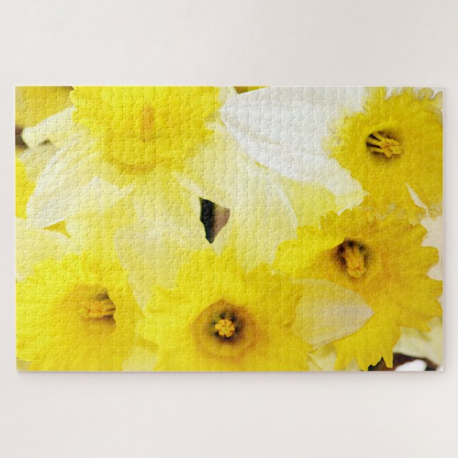 Puzzle Amarillo brillante (Horizontal)