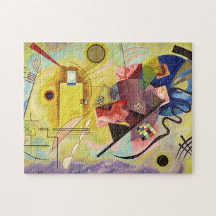 Puzzle Amarillo-Rojo-Azul, 1925 por Wassily Kandinsky