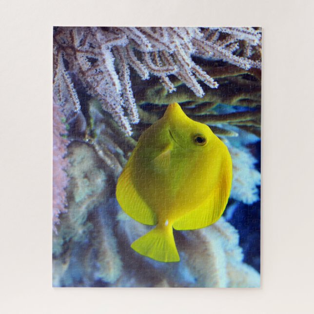 Puzzle Amarillo Saltwater Tang Fish (Vertical)