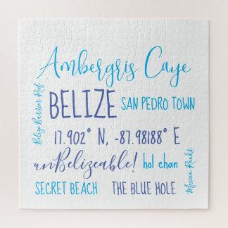Puzzle Ambergris Caye Belize