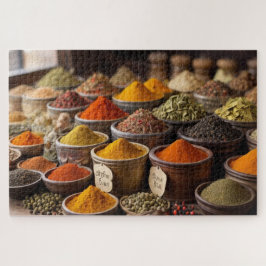 Puzzle Ambiente de mercado de especias