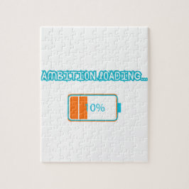 Puzzle Ambition Loading… 10% | Motivational Battery Low F