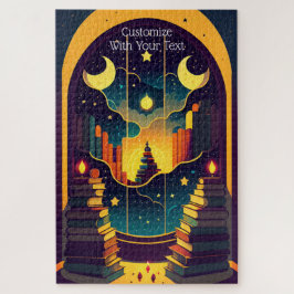 Puzzle Ámbito Mágico De Los Libros