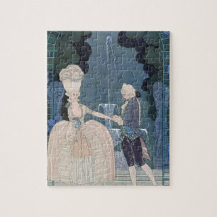 Puzzle Ame debajo de la fuente, ilustracion para los
