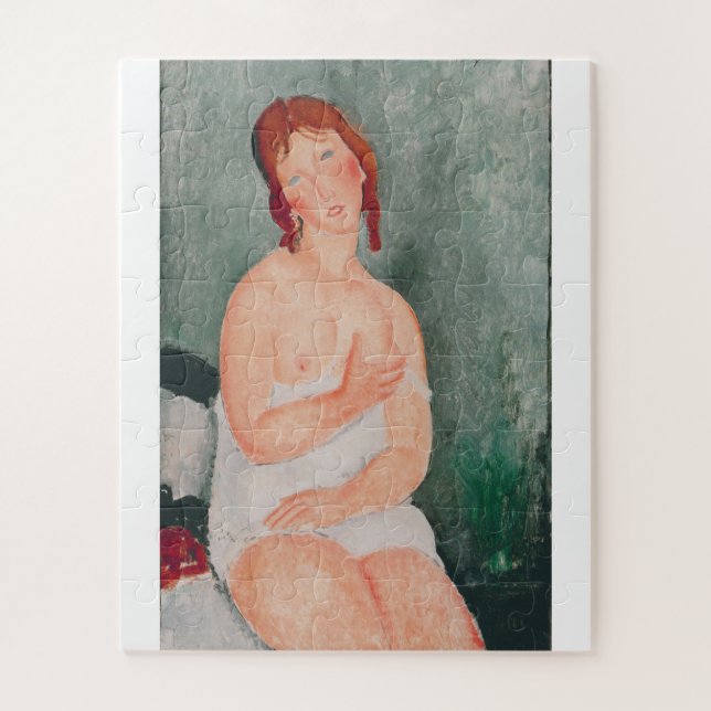 Puzzle Amedeo Modigliani - Joven En Una Camisa (Vertical)