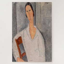 Puzzle Amedeo Modigliani - Madame Hanka Zborowska Leaning