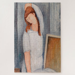 Puzzle Amedeo Modigliani - Retrato Jeanne Hebuterne #1