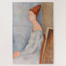Puzzle Amedeo Modigliani - Retrato Jeanne Hebuterne #3