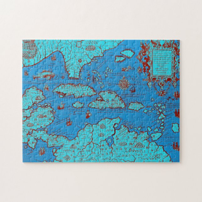 Puzzle America Central ("América Occidentalis ") (Horizontal)