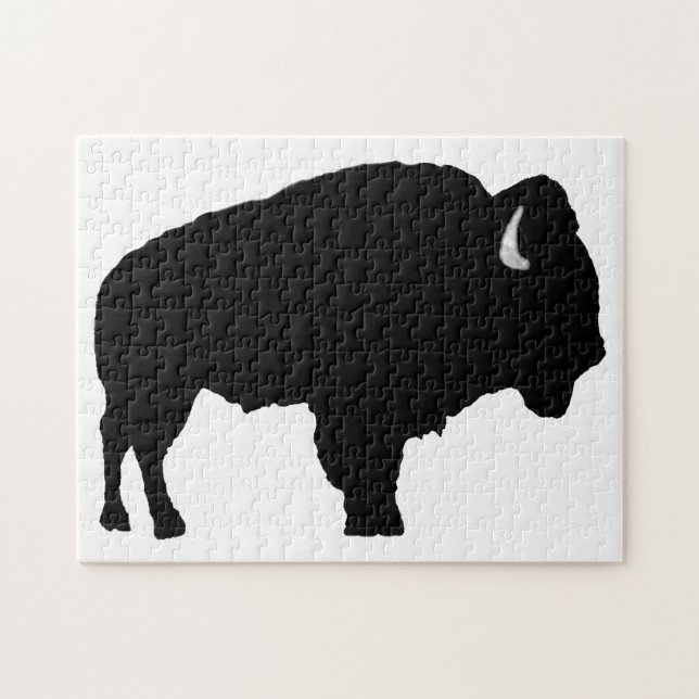 Puzzle American Bison (Horizontal)
