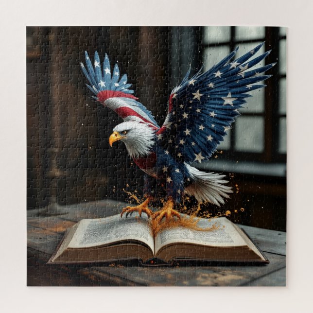Puzzle American Freedom Revealed  (Vertical)