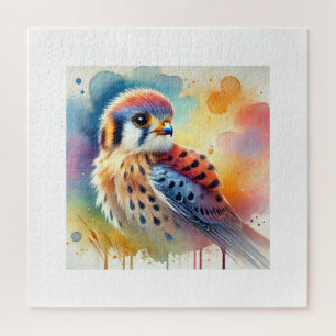 Puzzle American Kestrel 160724AREF106 - Watercolor