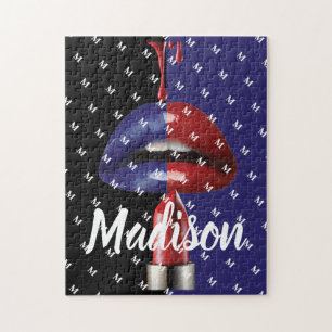 Puzzle  America's Beauty Makeup Girl Custom Personalized