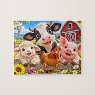 Puzzle Amigos Animales de Granja