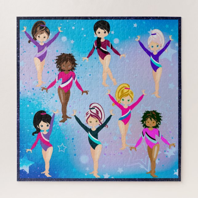 Puzzle Amigos De La Gimnasia: Esta Gimnasta Se Parece A N (Vertical)
