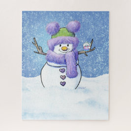 Puzzle Amigos de la nieve de KiniArt