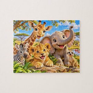 Puzzle Amigos de Safari