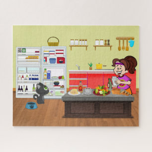 Puzzle Amigos del Desayuno