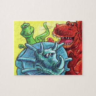 Puzzle Amigos del dinosaurio