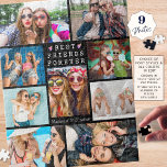 Puzzle AMIGOS MEJORES PARA SIEMPRE 9 Collages de fotos Ne<br><div class="desc">Crea un rompecabezas de memoria fotográfica con un collage de 9 de tus fotos favoritas y tu mejor color en tu elección de color de fondo como un regalo memorable y significativo para tu BFF. CAMBIO DE TÍTULO: Se puede cambiar el título simple y clásico "MEJOR AMIGOS PARA SIEMPRE" y...</div>