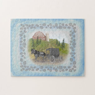 Puzzle Amish Buggy Return