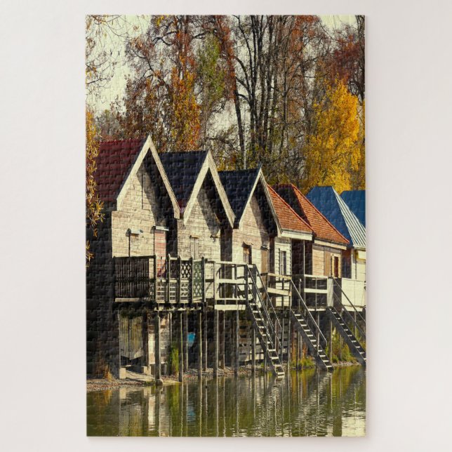 Puzzle Ammersee Bavaria Alemania. (Vertical)