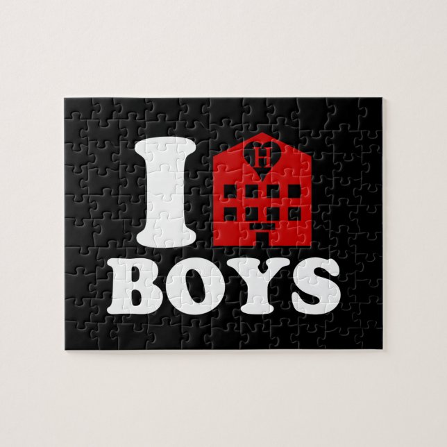 Puzzle Amo a los chicos del hotel (Horizontal)