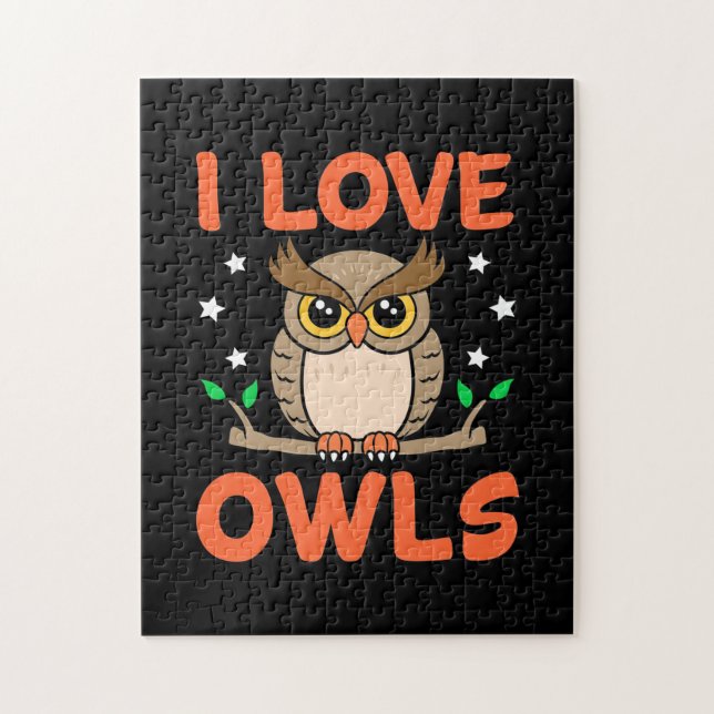 Puzzle Amo a los Lechuzas (Vertical)