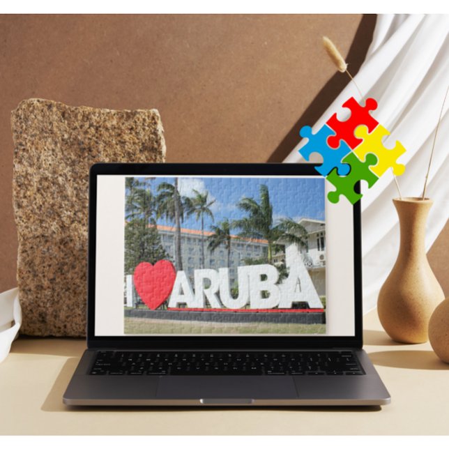 Puzzle Amo Aruba - Una isla feliz (Subido por el creador)