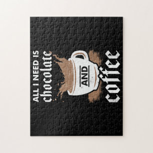 Puzzle Amo El Chocolate Y El Café
