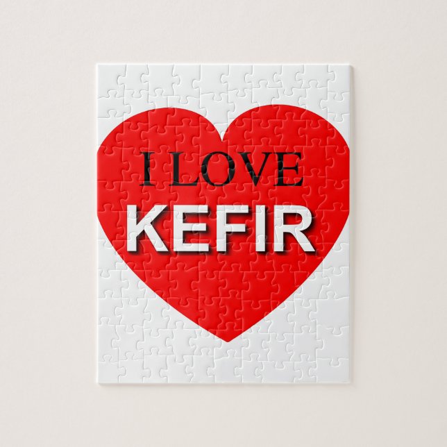 Puzzle Amo el kéfir (Vertical)