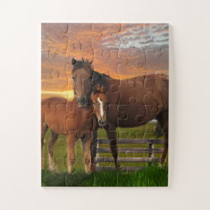 Puzzle Amo los Caballos