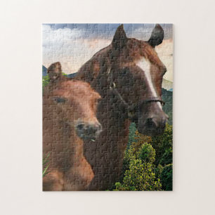 Puzzle Amo los caballos