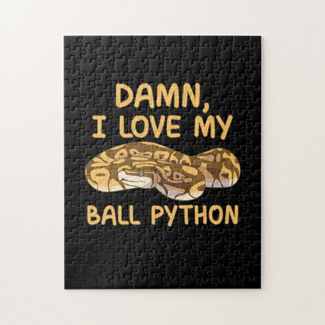 Puzzle Amo Mi Ball Python (Vertical)
