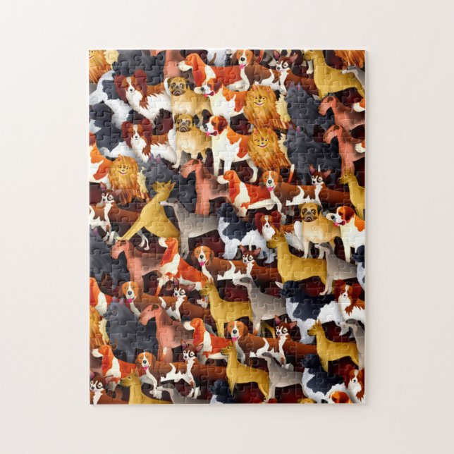 Puzzle Amo perros (Vertical)