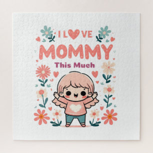 Puzzle Amo tanto a esta mamá