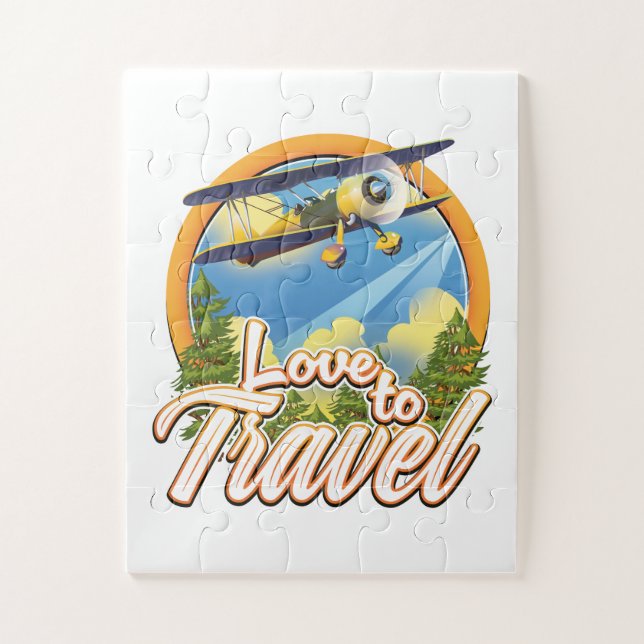 Puzzle Amo Viajar (Vertical)