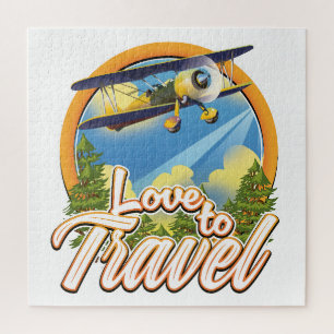 Puzzle Amo Viajar