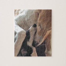 Puzzle Amor de Borzoi