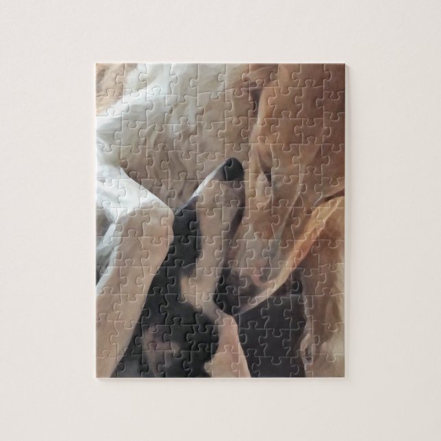 Puzzle Amor de Borzoi (Vertical)