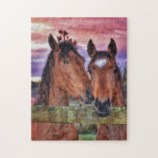 Puzzle Amor de caballo