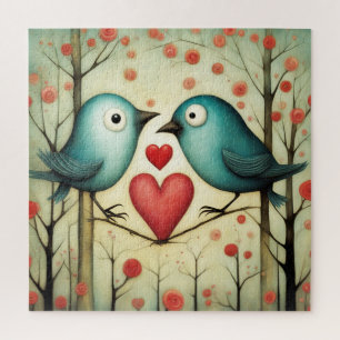 Puzzle Amor de pájaro 3